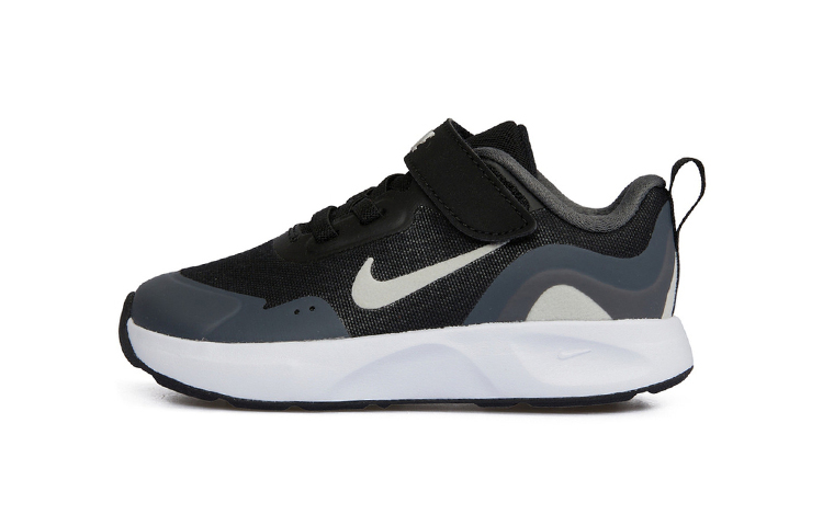 Кроссовки Nike Wearallday (черно-серо-белые)