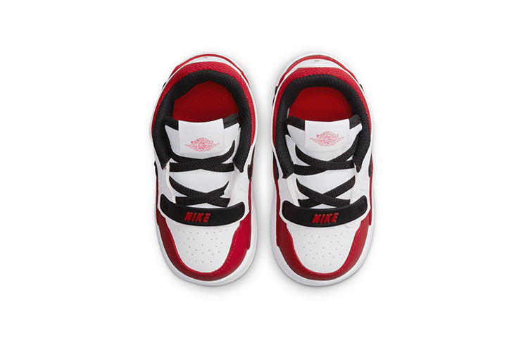 Детские кроссовки Jordan Legacy 312 Low (бело-красные) — Белый / красный — фото 6