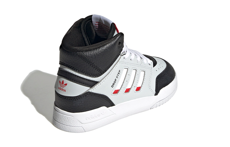 Детские кеды adidas originals Drop Step EL J (черно-серые) — Чёрныйсерый — фото 8
