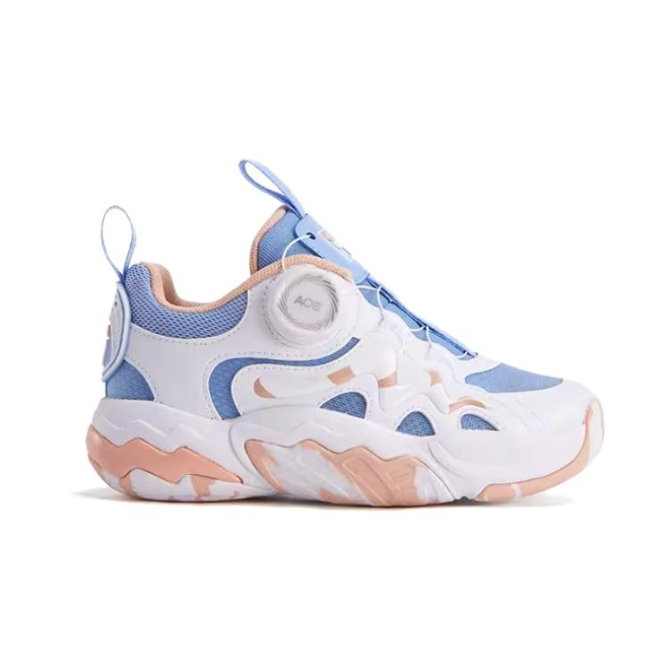 Детские кроссовки Fila KIDS BOA (бело-голубой) — фото 2