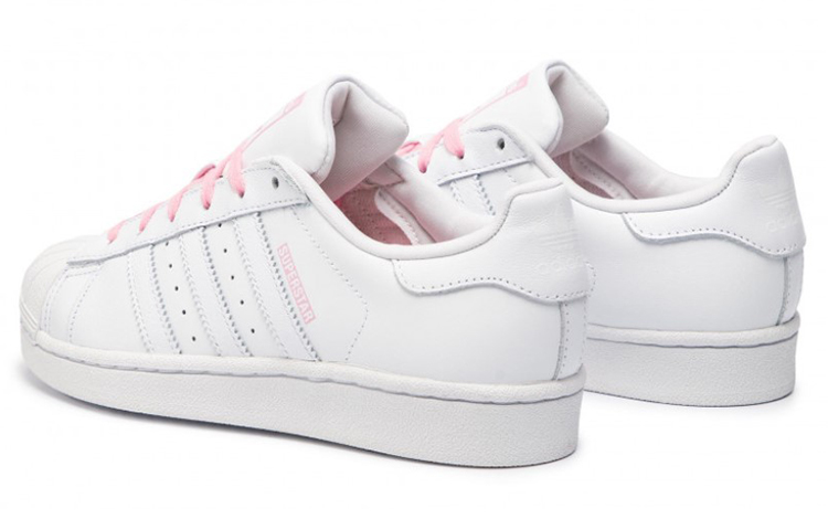 Кеды adidas (бело-розовые) — фото 4