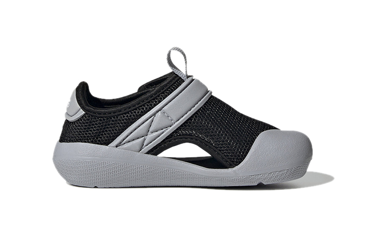 Кроссовки adidas (черно-серые) — фото 4
