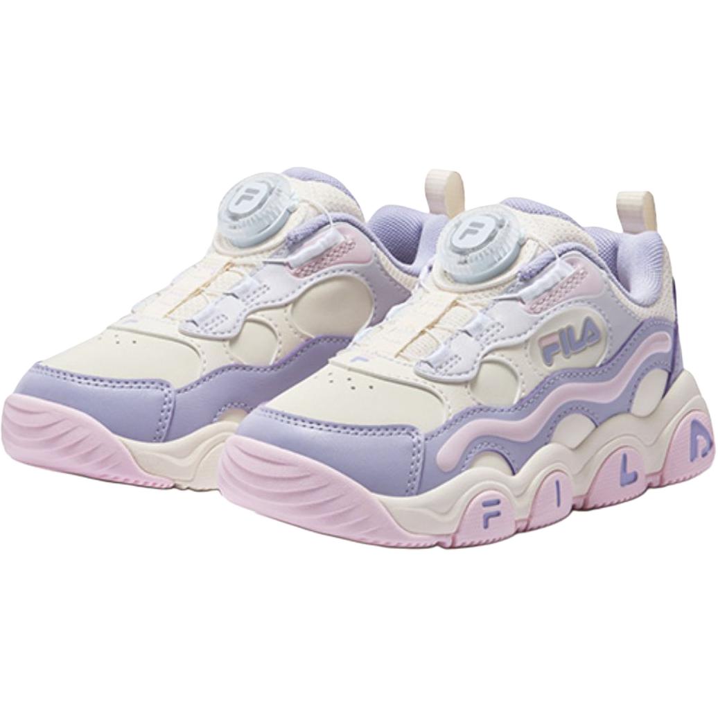 Детские кроссовки Fila KIDS Heritage-FHT JAGGER2 EC (бело-розовые) — 黑/太空银-BB 朴灰/橄榄棕-MR 奶白/石南紫-GA — фото 14