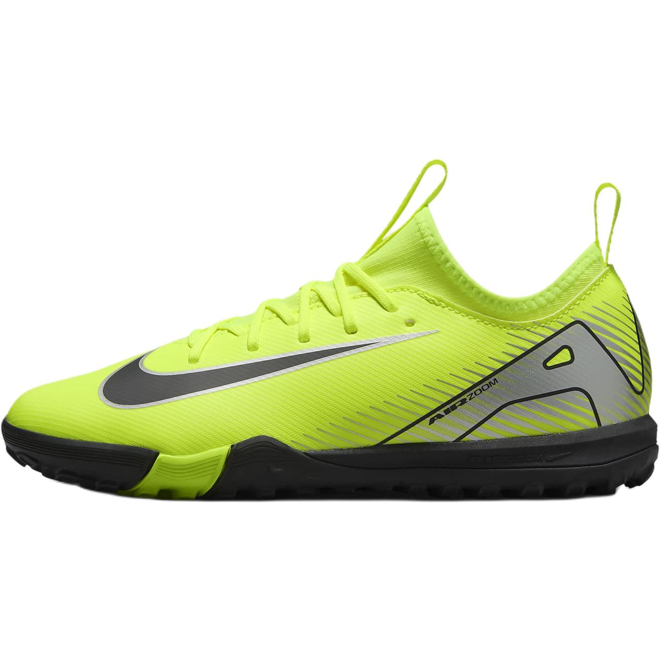Детские футбольные бутсы Nike Mercurial Vapor 16 Academy (зелено-черные)