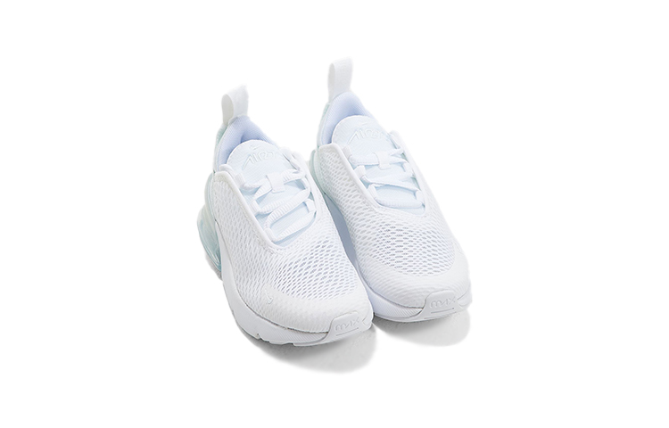 Детские кроссовки Nike Air Max 270 (бело-голубые) — фото 3