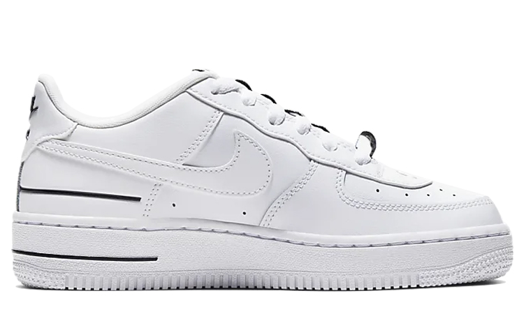 Кеды Nike Air Force 1 Lv8 3 (бело-черные) — Белыйчёрный — фото 8