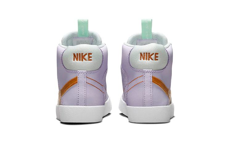 Детские кеды Nike Blazer (светло-фиолетовый) — фото 7