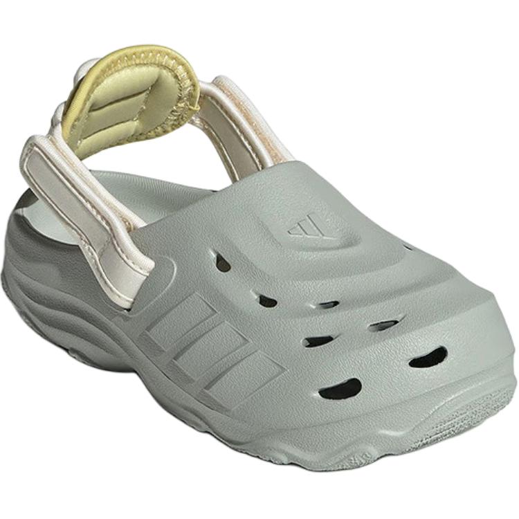 Детские сабо adidas Maxxclog (серые) — фото 3