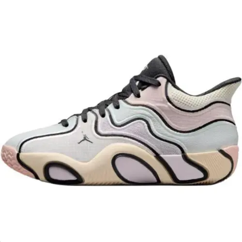 Jordan Tatum 3 Mid top Basketball Shoes Pink Gray Unisex