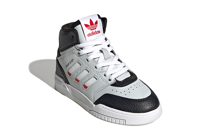 Детские кеды adidas originals Drop Step EL J (черно-серые) — Чёрныйсерый — фото 7