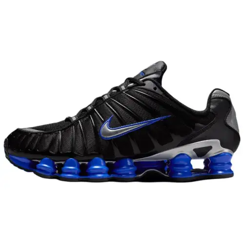 Nike Shox Tl Black Racer Blue Metallic Silver