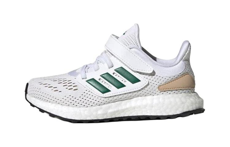 Кроссовки adidas Pureboost 22 (бело-зеленые)