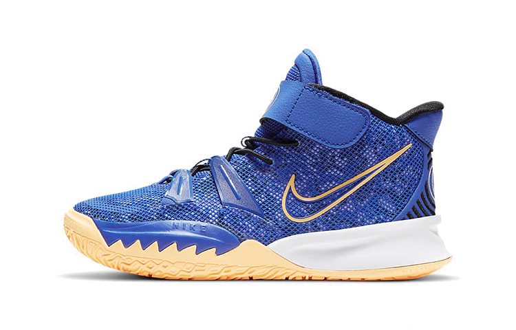 Кроссовки Nike Kyrie 7 (черно-синие)