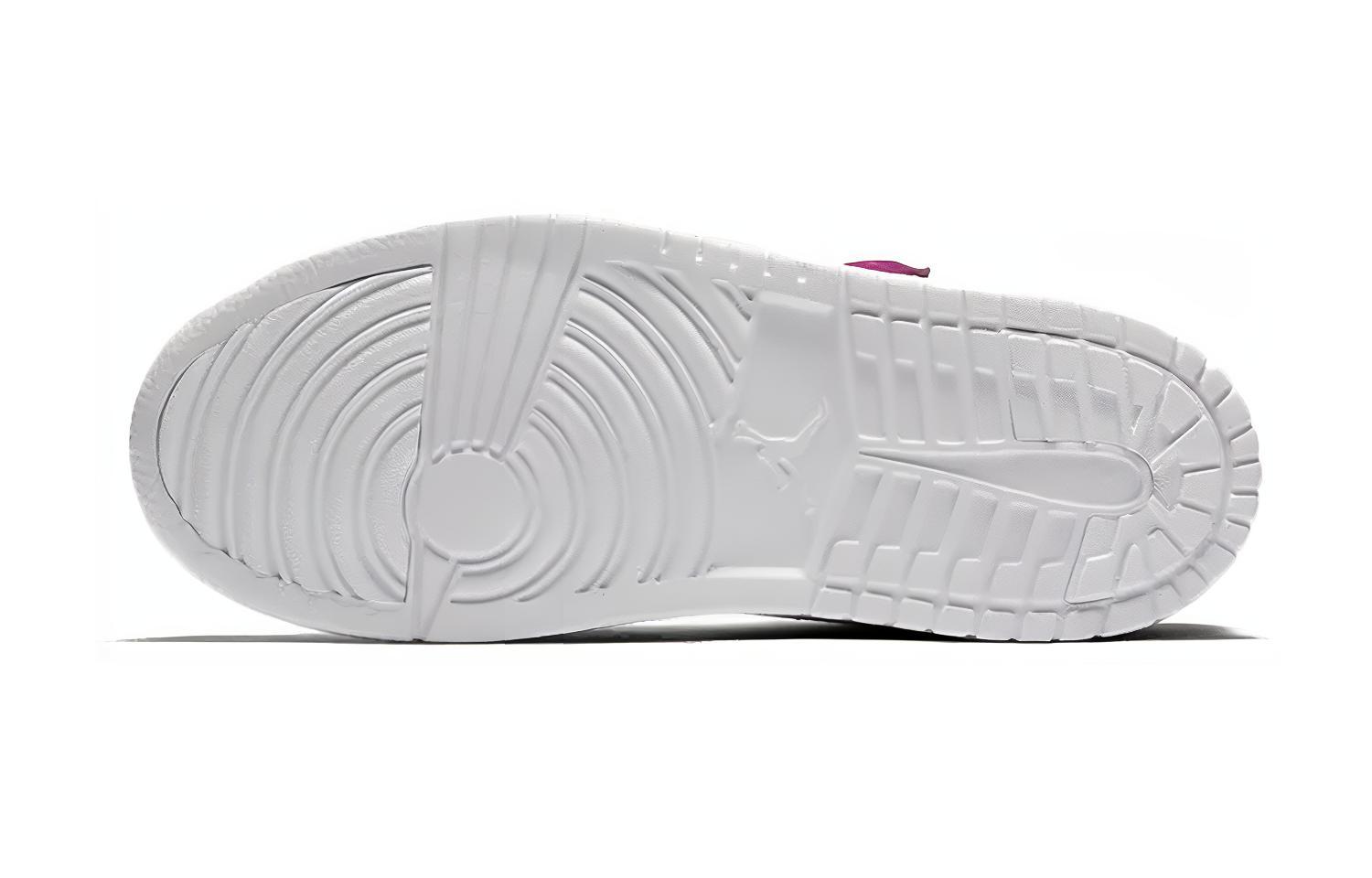 Детские кроссовки Jordan Air Jordan 1 Alt (бело-фиолетовые) — Белыйфиолетовый — фото 5