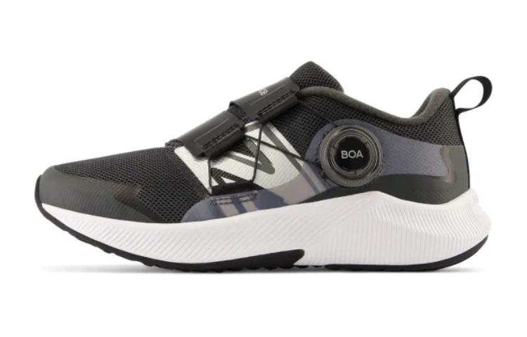 Детские кроссовки New Balance DynaSoft Reveal V4 Boa (черно-серебристые)