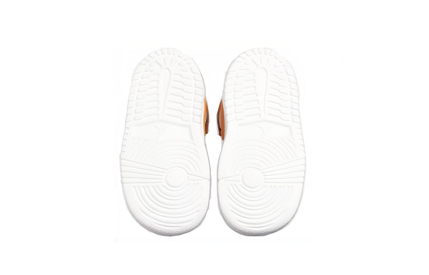 Детские кроссовки Jordan Air Jordan 1 MID ALT (оранжево-белый) — Оранжевыйбелый — фото 5