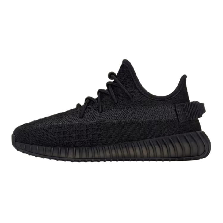 Детские кроссовки adidas YEEZY BOOST 350 V2 (черные)