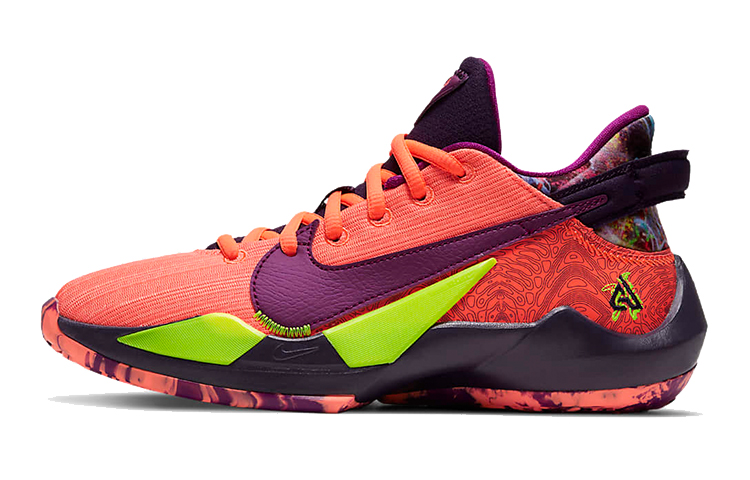 Баскетбольные кроссовки Nike Freak 2 GS (черные)