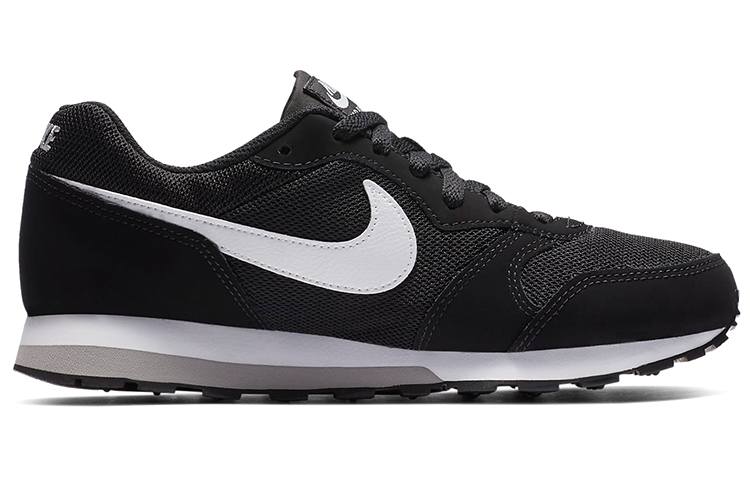 Кроссовки Nike NikeMD Runner 2 (черно-белые) — Чёрный / белый — фото 5