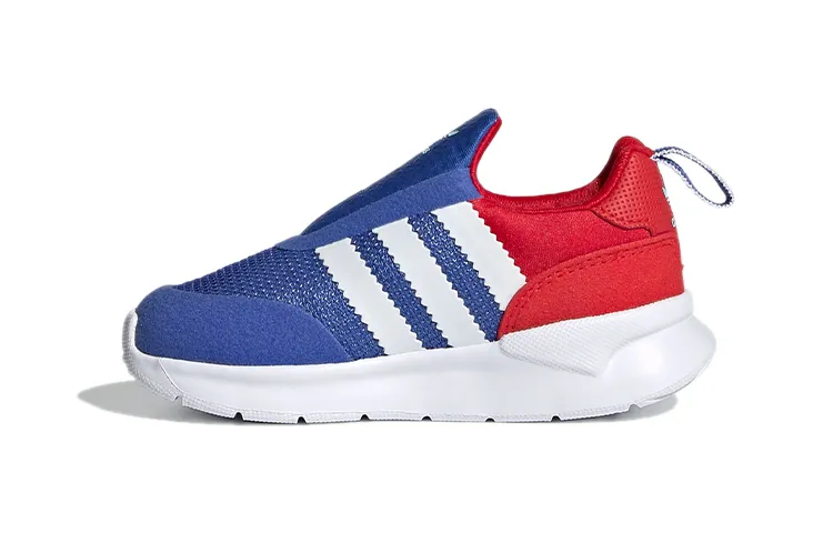 Adidas Originals ZX 360 I Slip on Abrasion Resistant Low top Toddler Shoes Blue Red Infant And Toddler
