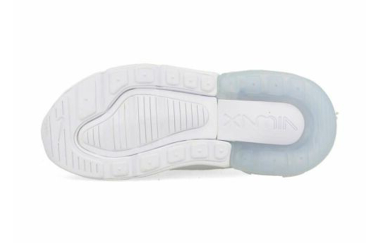 Детские кроссовки Nike Air Max 270 (бело-голубые) — фото 6