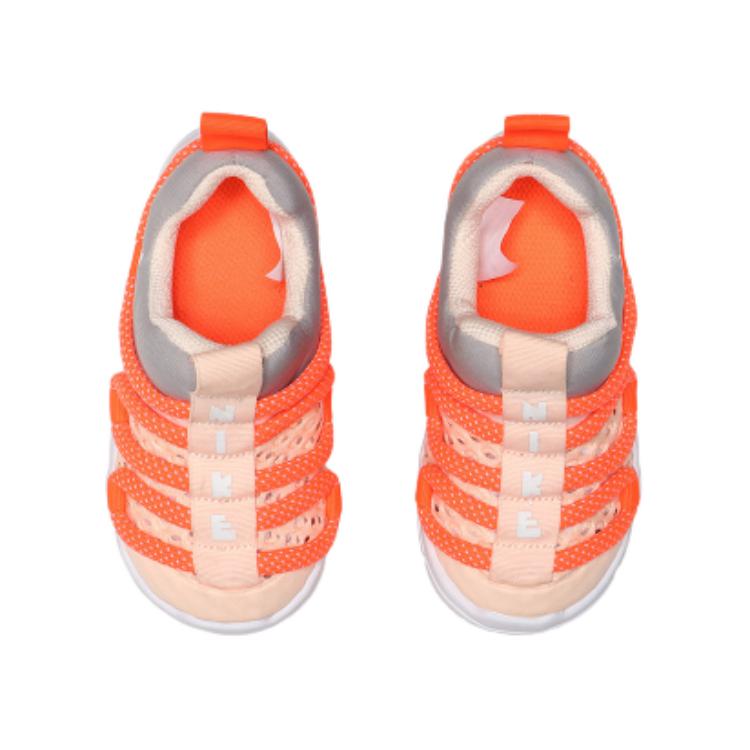 Детские кроссовки Nike Novice BR (серые с оранжевым) — Серыйоранжевый — фото 3