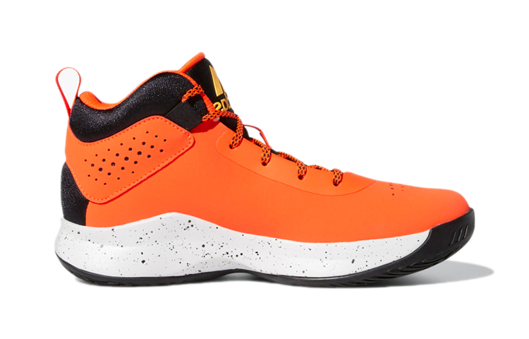 Детские кроссовки adidas Cross Em Up 5 Wide (оранжево-черные) — Оранжевый / чёрный — фото 3