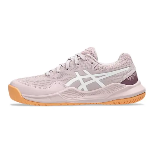 Asics Gel Resolution 9 Soft And Comfortable Low top Kids' Training Shoes Light Pink