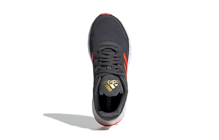Детские кроссовки adidas Duramo Sl K (серо-красные) — фото 6