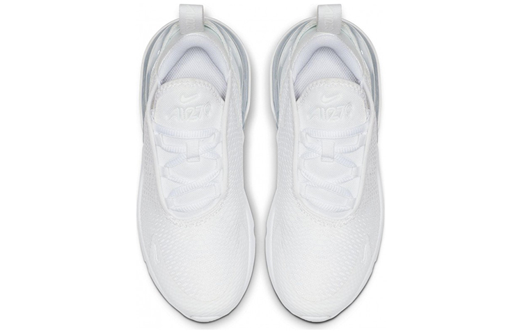 Детские кроссовки Nike Air Max 270 (бело-голубые) — фото 4