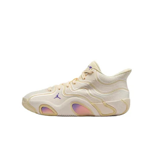 Jordan Tatum 3 Mid top Basketball Shoes Yellow Unisex
