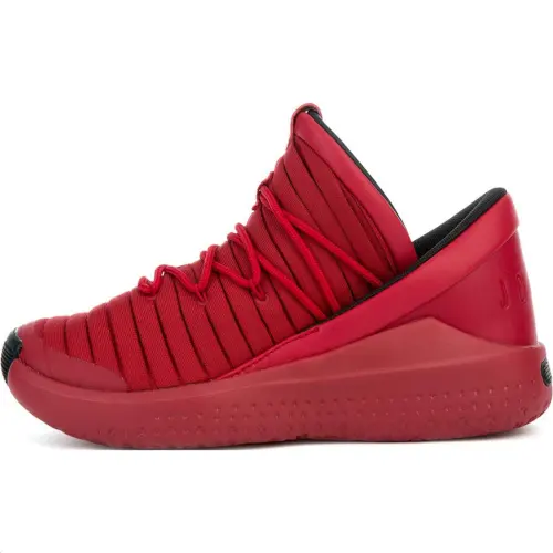 Jordan Flight Luxe Mid top Basketball Shoes Red/Black Unisex