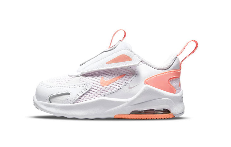 Детские кроссовки Nike Air Max Bolt (бело-розовый)