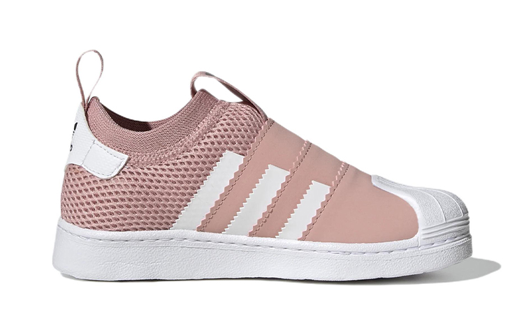 Детские кеды adidas originals SUPERSTAR 360 2.0 (розовые) — фото 4