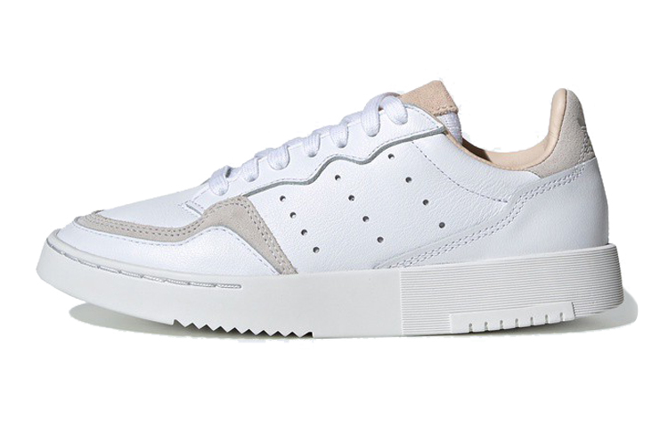 Кеды adidas adidas originals Super Court (бело-коричневые)