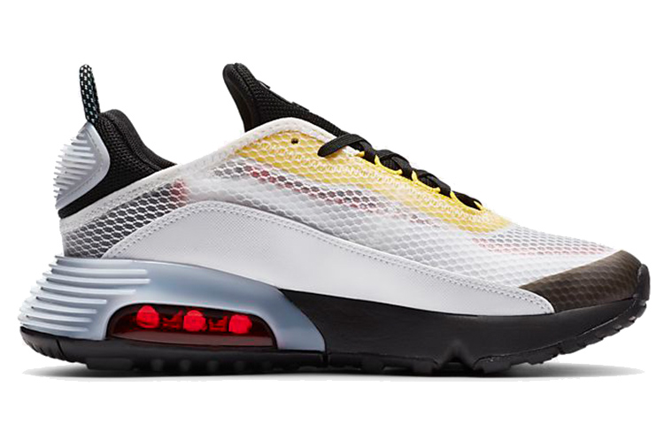 Кроссовки Nike NikeAir Max 2090 GS (белыйсинийжелтый) — Белыйсинийжёлтый — фото 4