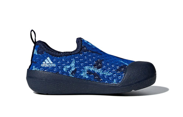 Детские кроссовки adidas (сине-черные) — Синий / чёрный — фото 3