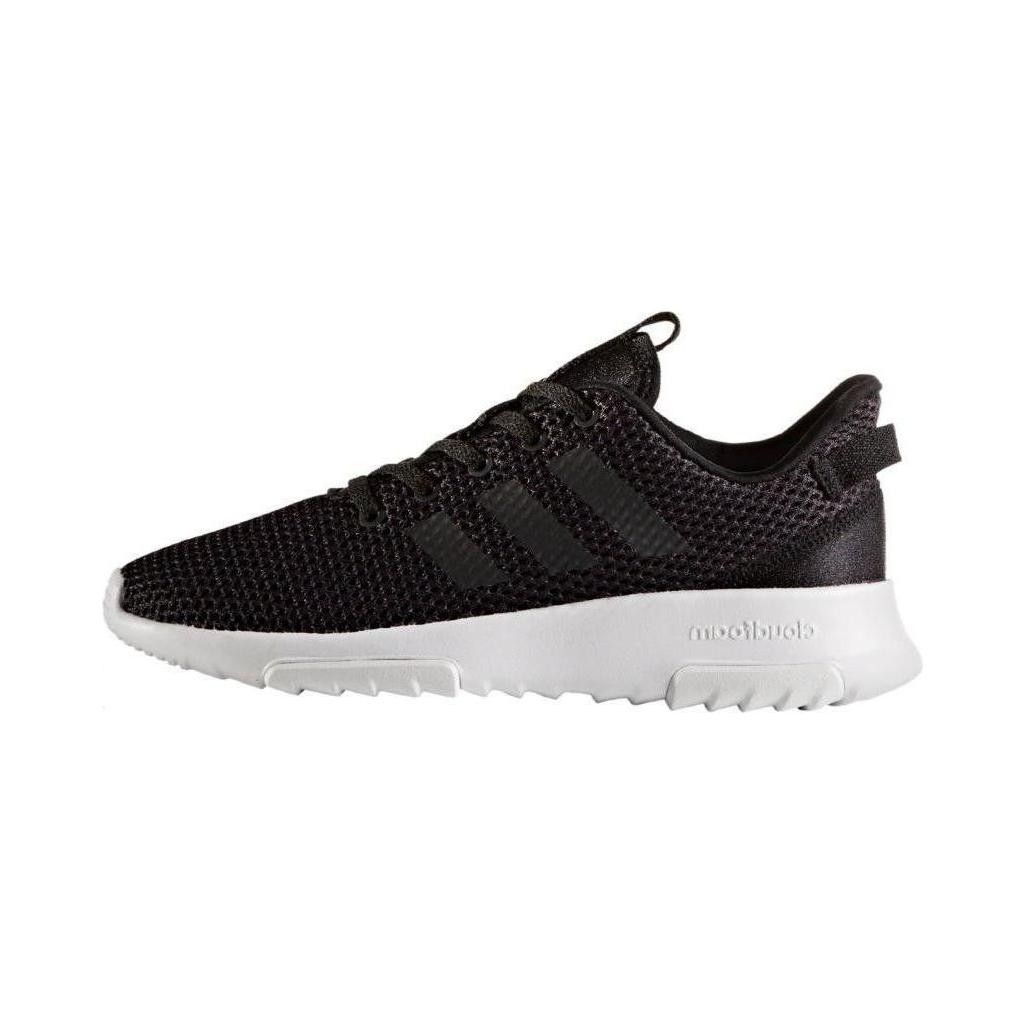 Детские кроссовки adidas neo Cloudfoam CF Racer Tr (черные)