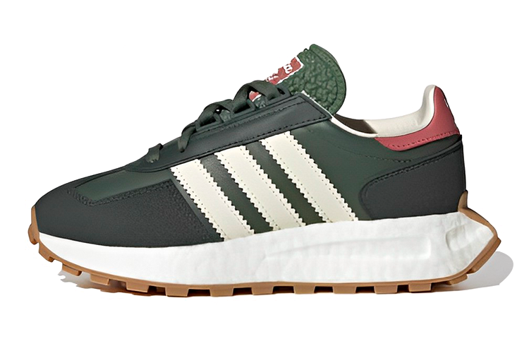 Детские кроссовки adidas originals RETROPY J (черно-коричневые)