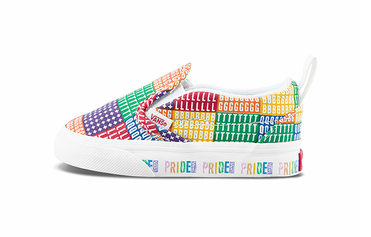 Слипоны Vans slip-on (разноцветные)