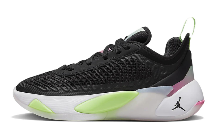 Кроссовки Jordan Luka 1 (черно-зеленые)