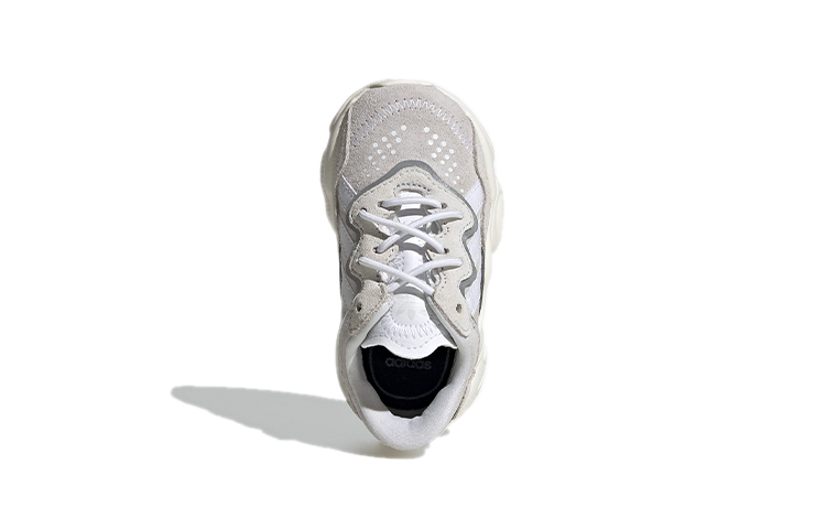 Детские кроссовки adidas Ozweego (серые) — Серый / белый — фото 6