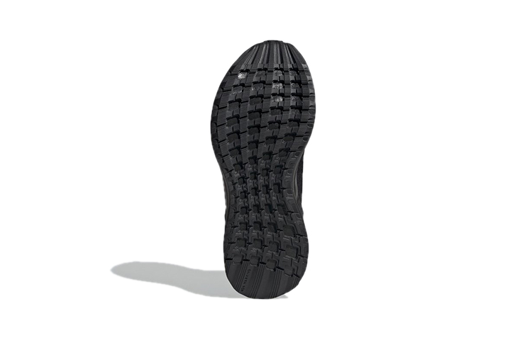 Детские кроссовки adidas Rapidarun Knit El C (черно-белые) — Чёрный / белый — фото 7