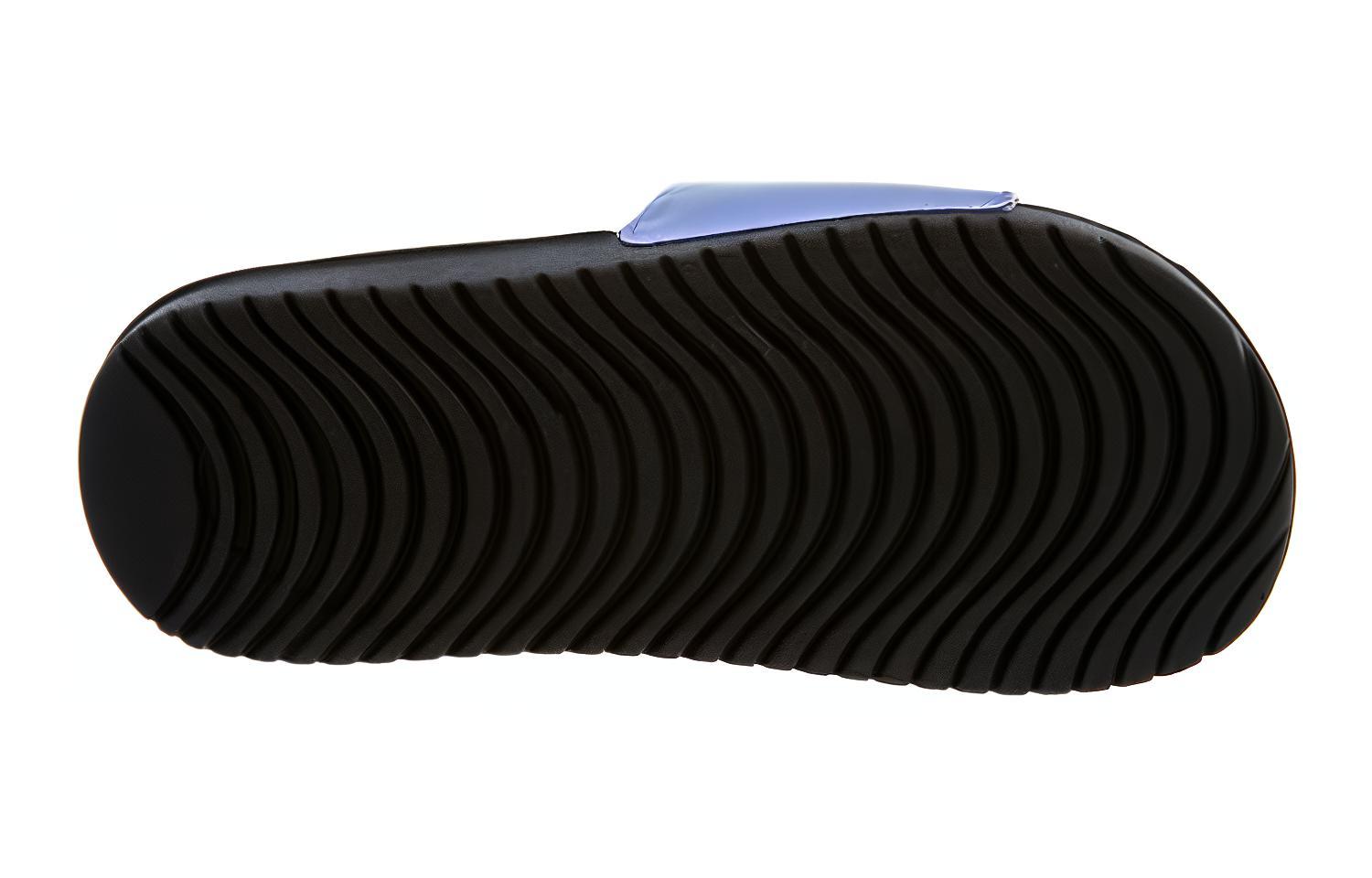 Шлепанцы Nike Kawa Slide (фиолетово-оранжевые) — фото 4