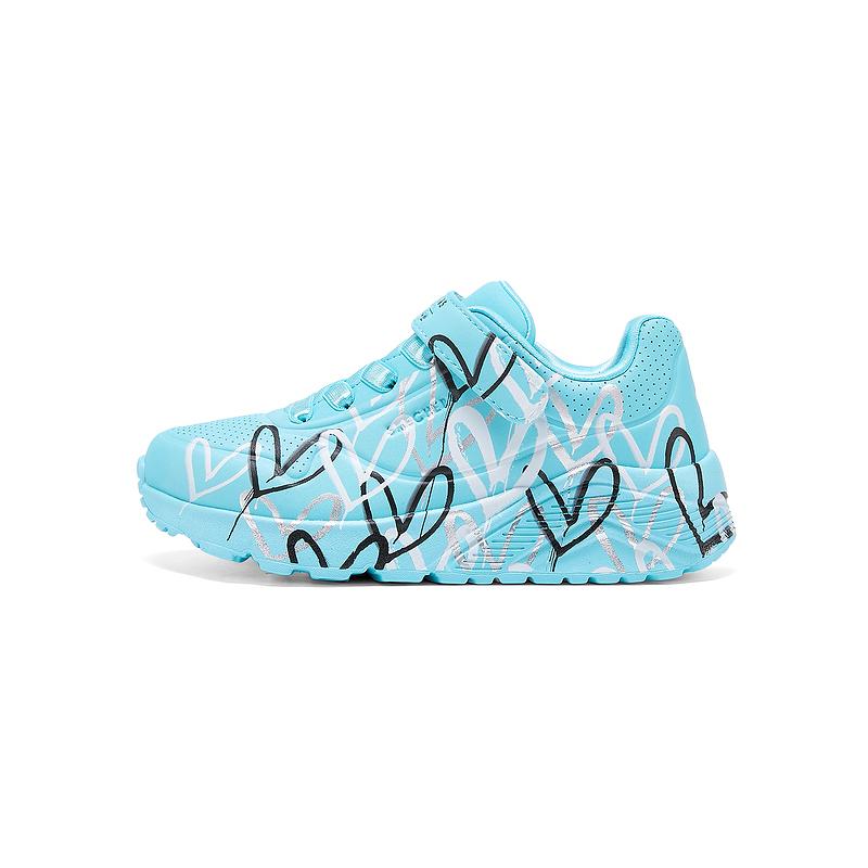 Женские кроссовки Skechers James Goldcrown (зелено-мультиколор)