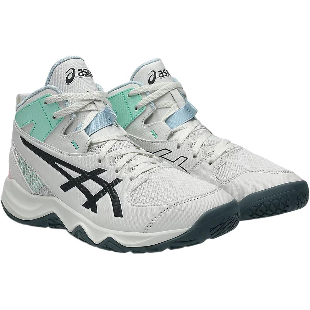 Кроссовки ASICS DUNKSHOT MB 10 (серые) — 冷雾灰 — фото 3