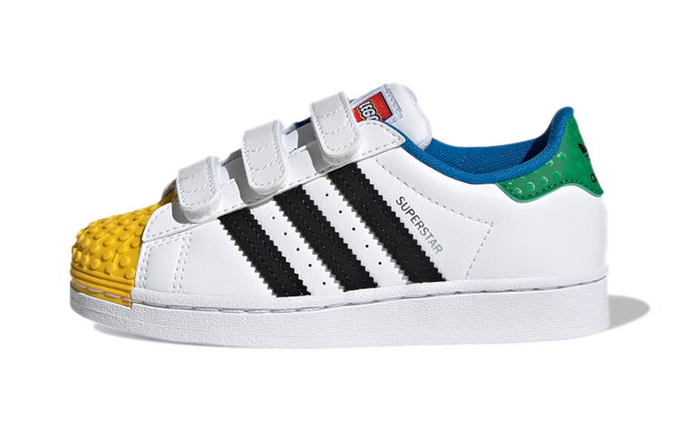 Детские кеды adidas originals 360 (бело-черно-зеленые)
