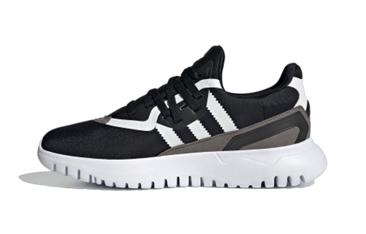 Кроссовки adidas originals Flex El C (черно-белые)