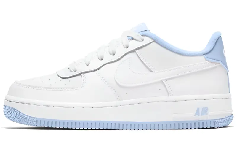 Nike Air Force 1 Low White Hydrogen Blue GS