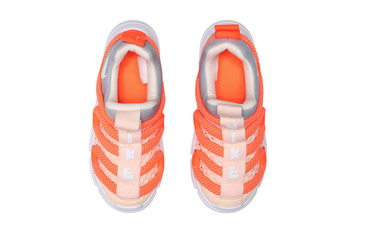 Кроссовки Nike Novice BR (бело-оранжевые) — Белый / оранжевый — фото 6